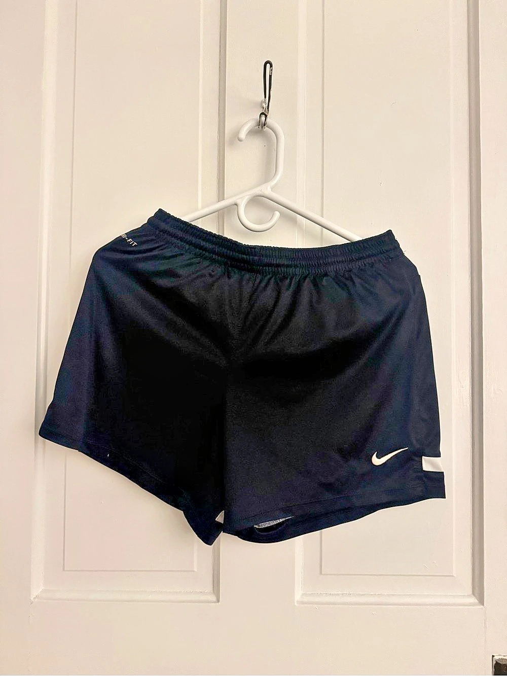 Nike Dri-FIT shorts Color Block Black & White Size Small Like New